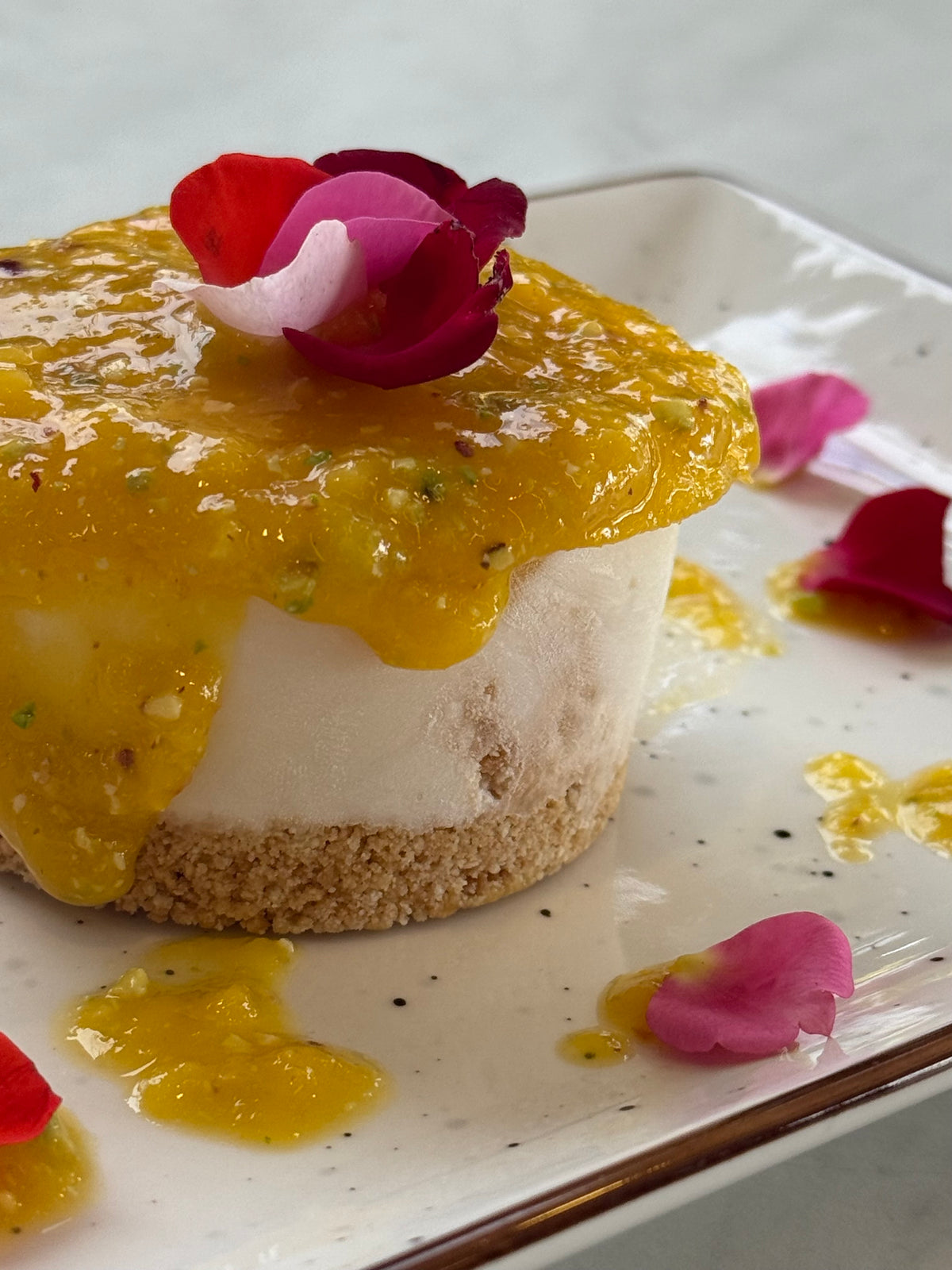 Mini Mango Cheesecake